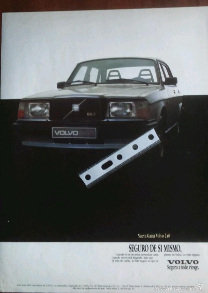 Coleccionismo: Publicidad automovil Volvo a&ntilde;os 90