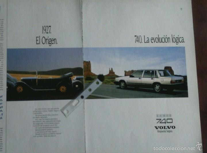 Coleccionismo: Publicidad automovil Volvo a&ntilde;os 90