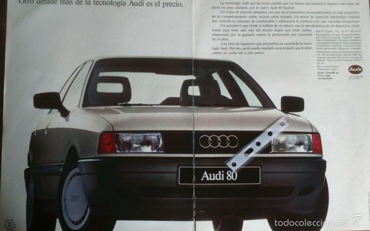 Coleccionismo: Publicidad automovil Audi 80
