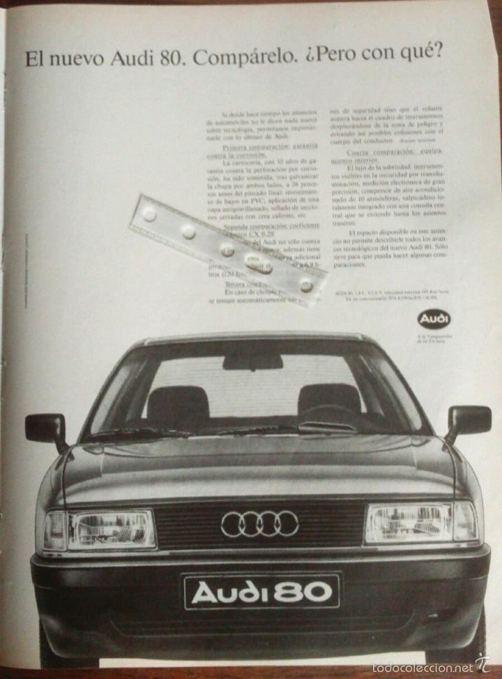 Coleccionismo: Publicidad automovil Audi 80