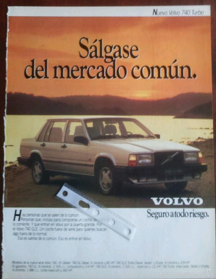 Sammeln: Publicidad automovil Volvo a&ntilde;os 90