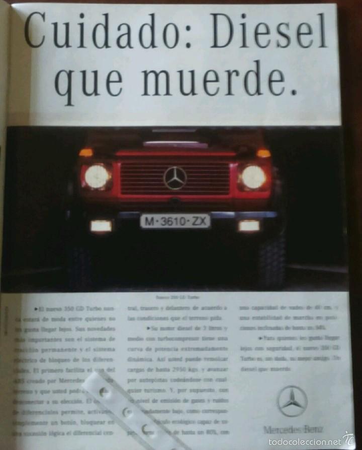 Sammeln: Publicidad automovil Todoterreno Mercedes-Benz 350 GD Turbo de 1992