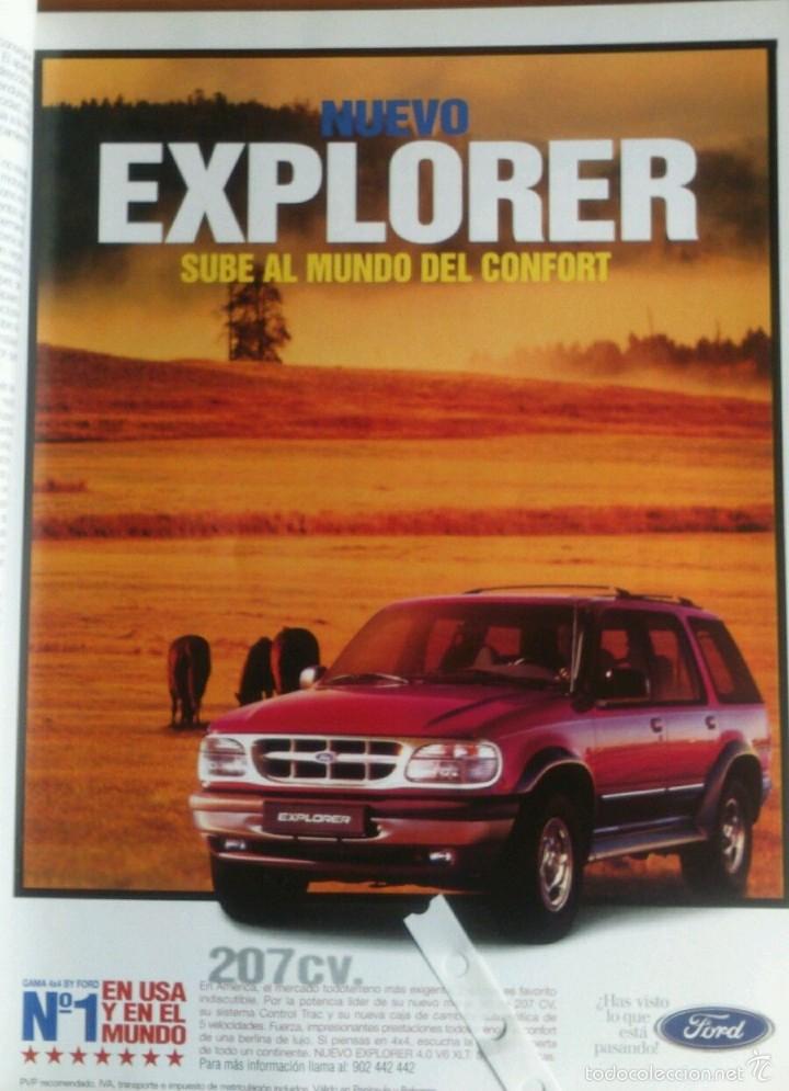 Coleccionismo: Publicidad automovil Todoterreno Ford Explorer