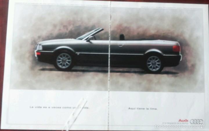 Coleccionismo: Publicidad automovil Audi Cabriolet