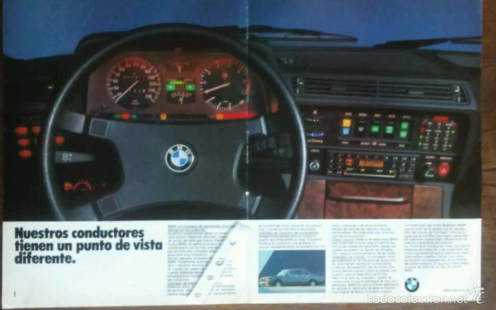 Collecting: Publicidad automovil Bmw de 1984