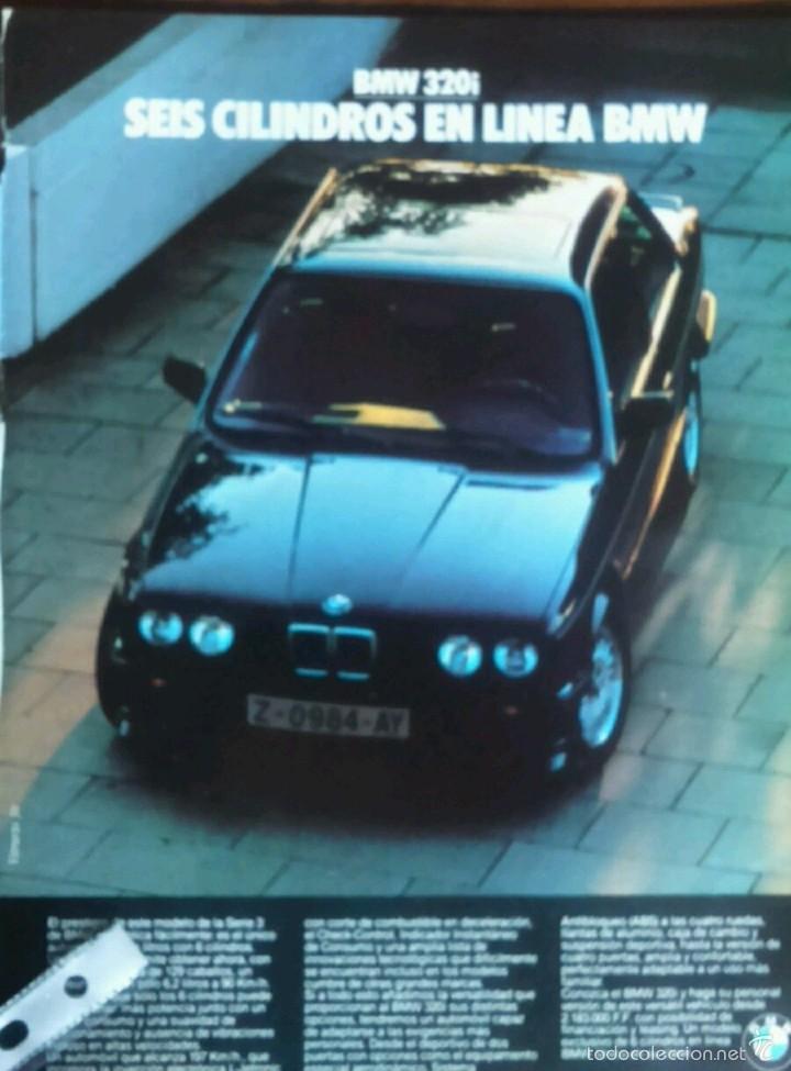 Collecting: Publicidad automovil Bmw 320 de 1986