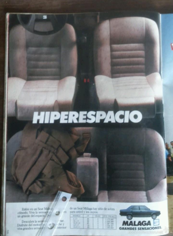 Collecting: Publicidad automovil Seat M&aacute;laga de 1986