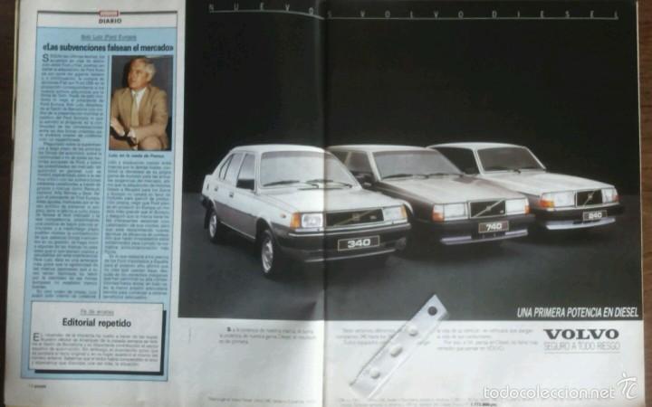 Collecting: Publicidad automovil Volvo de 1985