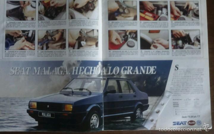 Collecting: Publicidad automovil Seat M&aacute;laga de 1985