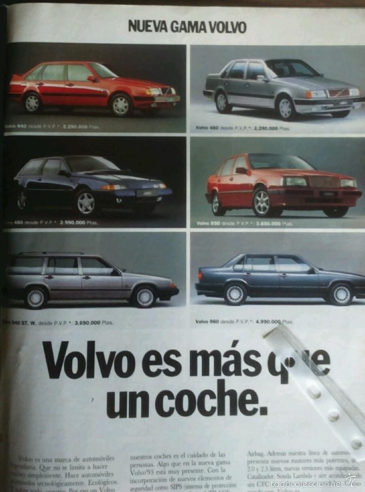 Collecting: Publicidad automovil Volvo de 1992