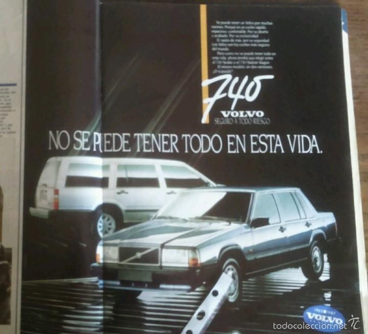 Collecting: Publicidad automovil Volvo 740 de 1987