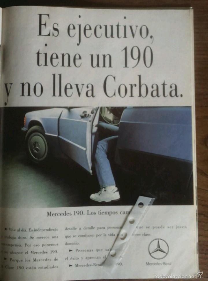 Collecting: Publicidad automovil Mercedes-Benz 190 de 1991