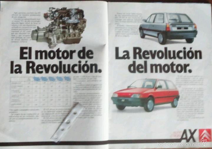 Coleccionismo: Publicidad automovil Citroen Ax de 1987