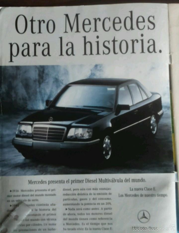 Coleccionismo: Publicidad automovil Mercedes-Benz Clase E de 1993