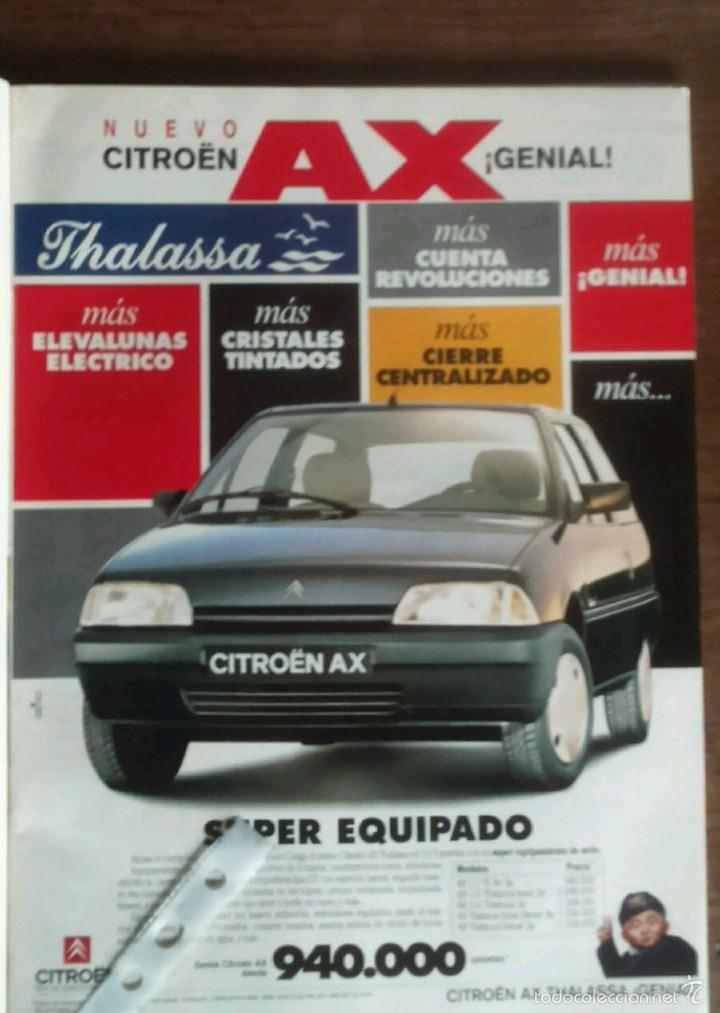 Coleccionismo: Publicidad automovil Citroen Ax de 1993