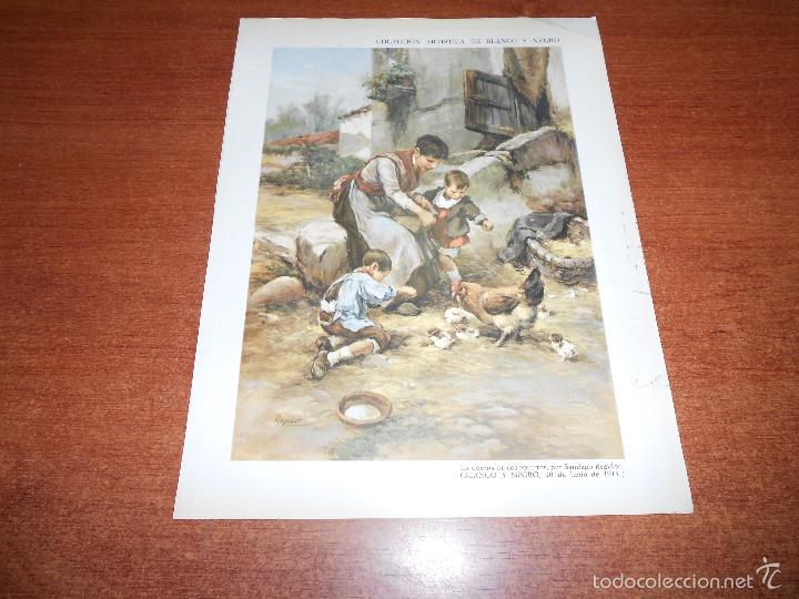 Coleccionismo: ILUSTRACI&Oacute;N DE SANTIAGO REGIDOR: L&Aacute;MINA COLECCI&Oacute;N ART&Iacute;STICA DE BLANCO Y NEGRO 1961