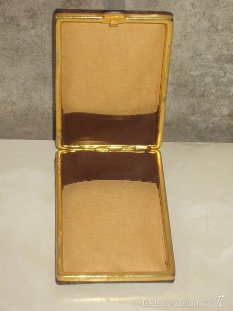 Coleccionismo: PITILLERA DE PIEL,VINTAGE.. - Foto 4