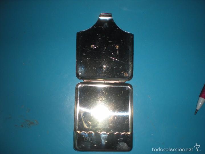 Coleccionismo: Pitillera de acero 8x10cm - Foto 3