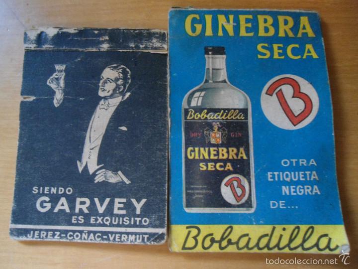 Coleccionismo: LOTE DOS LIBRETITAS ANTIGUAS PUBLICIDAD GARVEY - BOBADILLA GINEBRA - BOBADILLA 103