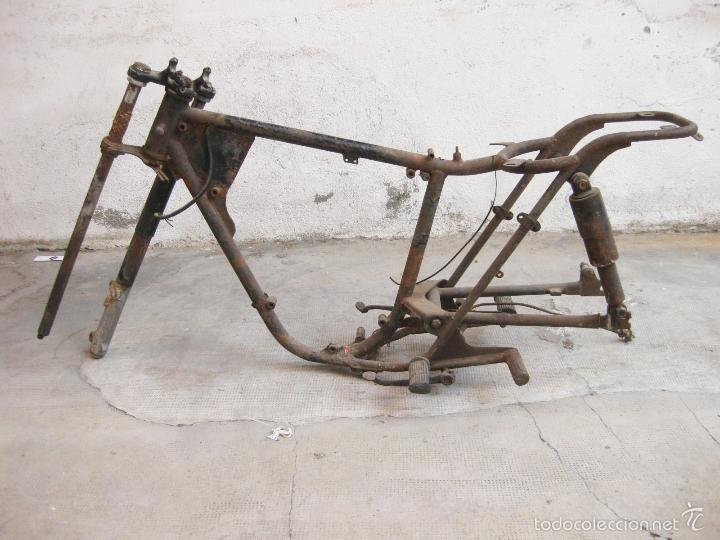 Coleccionismo: CHASIS DE BRIO 110 CON PARTE DE LA HORQUILLA - Foto 2