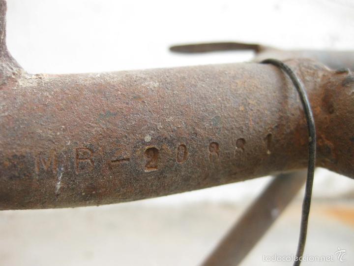 Coleccionismo: CHASIS DE BRIO 110 CON PARTE DE LA HORQUILLA - Foto 5
