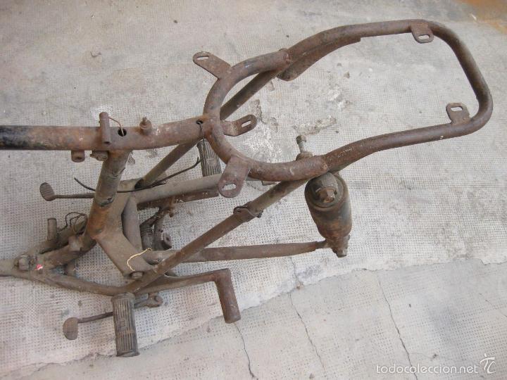 Coleccionismo: CHASIS DE BRIO 110 CON PARTE DE LA HORQUILLA - Foto 6