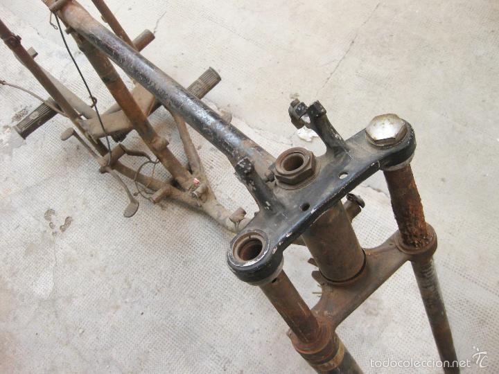 Coleccionismo: CHASIS DE BRIO 110 CON PARTE DE LA HORQUILLA - Foto 9