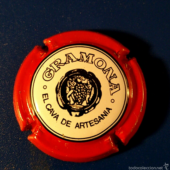 Coleccionismo: Chapa CHAMPAN O CAVA - GRAMONA ? EL CAVA DE ARTESANIA
