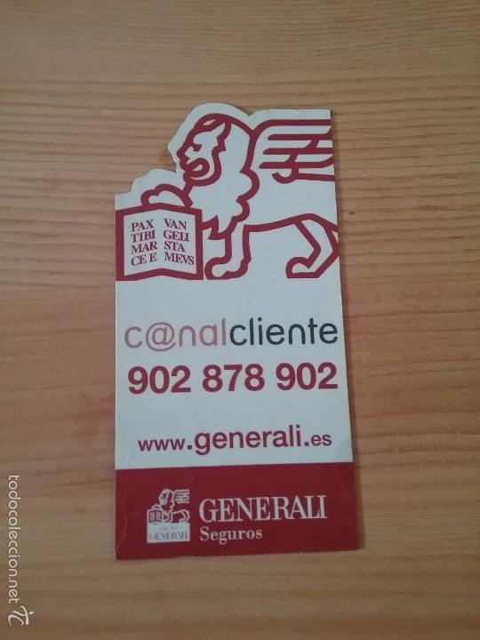 Coleccionismo: Iman nevera publicidad seguros Generali - Foto 1