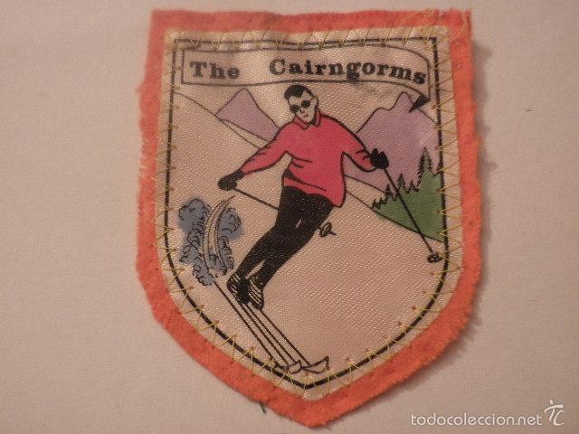 Coleccionismo: Parche tela bordado - Escocia - Estaci&oacute;n de ski de The Cairngorms Mountain - ABS