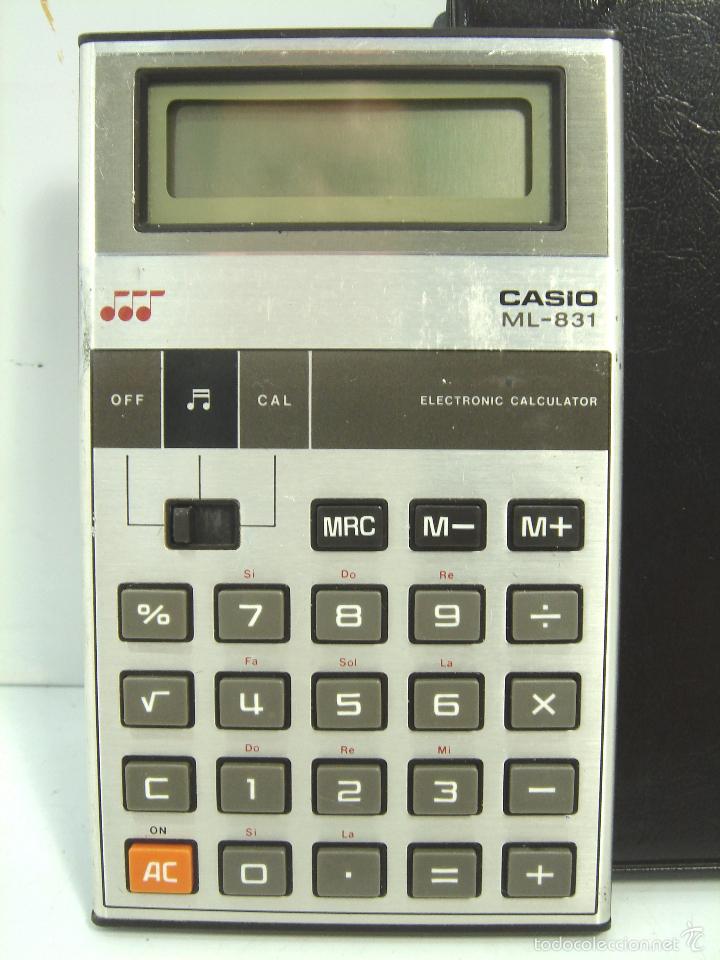 Calculatrice Musicale Casio ML-831 Vintage - Années 80 - Fonctionnelle Avec étui