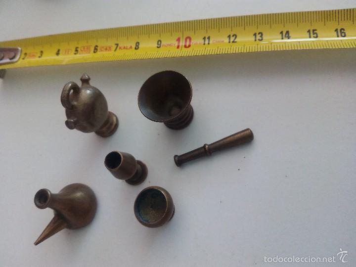 Coleccionismo: Enseres del hogar en miniatura de metal - Foto 2