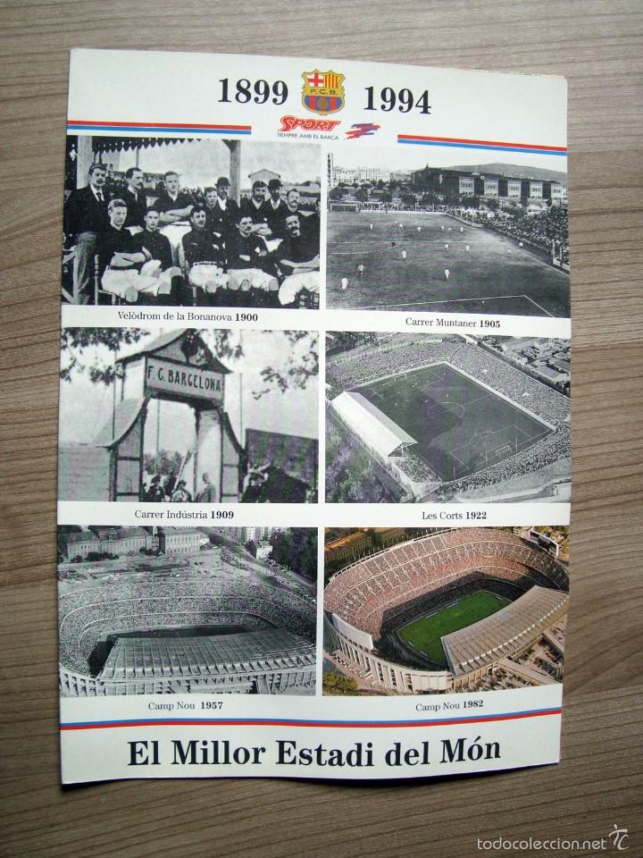 Coleccionismo: Maqueta nou estadi 1982 futbol barcelona, bar&ccedil;a