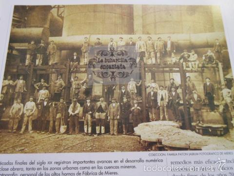 Coleccionismo: RECORTE FOTO - PERSONAL ALTOS HORNOS FABRICA DE MIERES