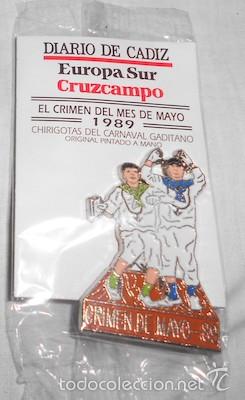 Coleccionismo: COLECCIONABLE CHIRIGOTAS CARNAVAL GADITANO, DIARIO DE C&Aacute;DIZ Y CRUZCAMPO, EL CRIMEN DEL MES DE MAYO