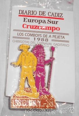 Coleccionismo: COLECCIONABLE CHIRIGOTAS CARNAVAL GADITANO, DIARIO DE C&Aacute;DIZ Y CRUZCAMPO, LOS COMBOYS DE A PEJETA