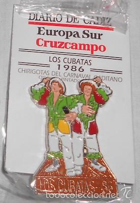 Coleccionismo: COLECCIONABLE CHIRIGOTAS CARNAVAL GADITANO, DIARIO DE C&Aacute;DIZ Y CRUZCAMPO, LOS CUBATAS, 1986