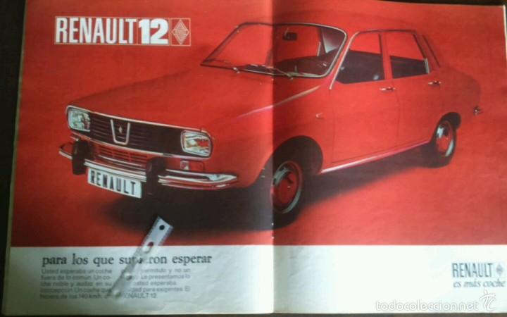 Collecting: Publicidad automovil Renault 12 de 1970