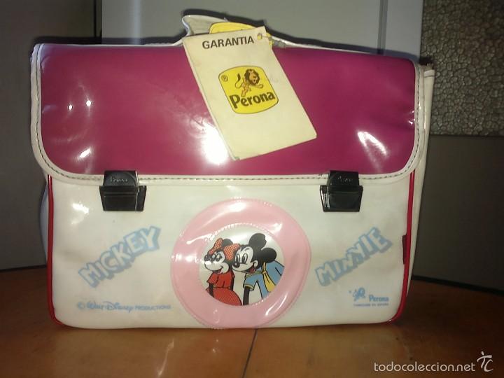 Último Desaparecido evitar maletín mochila escolar marca perona -- mickey - Buy Other collectible  objects on todocoleccion