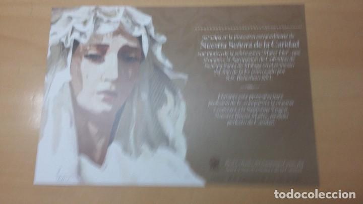 Sammeln: Tarjeta puesto mater dei virgen Caridad Semana Santa M&aacute;laga