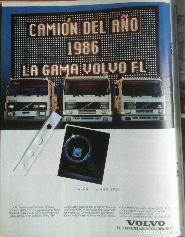 Coleccionismo: Publicidad camion truck Volvo de 1986