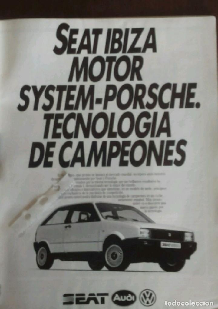Coleccionismo: Publicidad automovil Seat Ibiza de 1984