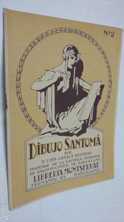Coleccionismo: Antiguo cuaderno dibujo Sant Tom&aacute;s Luis Canals y libreria Monserrat - n 2 - tdkc6