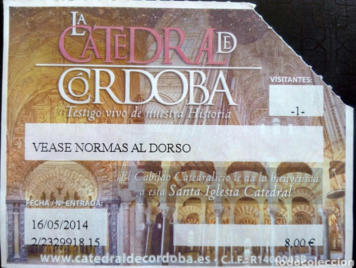 Entrada Catedral de C&oacute;rdoba