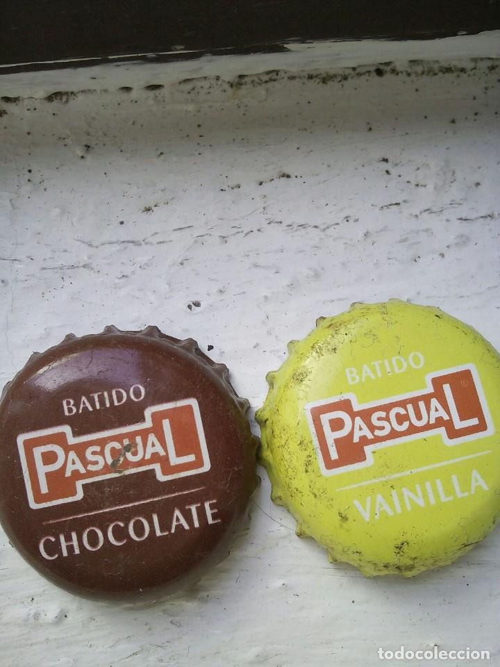 Coleccionismo: Chapa pascual chocolate y pascual vainilla