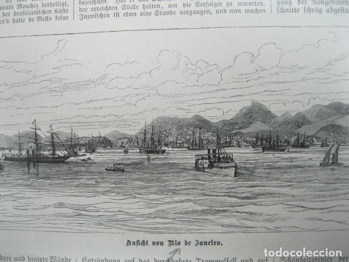 Coleccionismo: Vista de Rio de Janeiro (Brasil), 1894