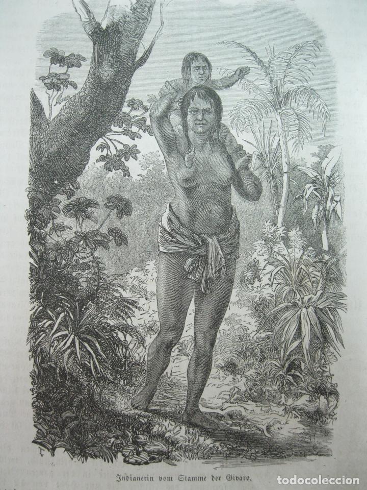 Coleccionismo: Madre ind&iacute;gena (Brasil), 1865. - Foto 1