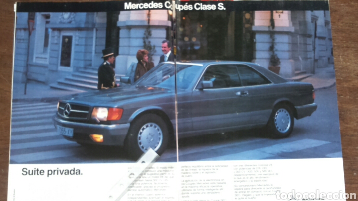 Sammeln: Publicidad automovil Mercedes-Benz Coupes Clase S de 1987