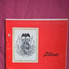 Coleccionismo: FALLAS DE VALENCIA. LLIBRET DE LA FALLA MISTRAL MURTA 1973-74