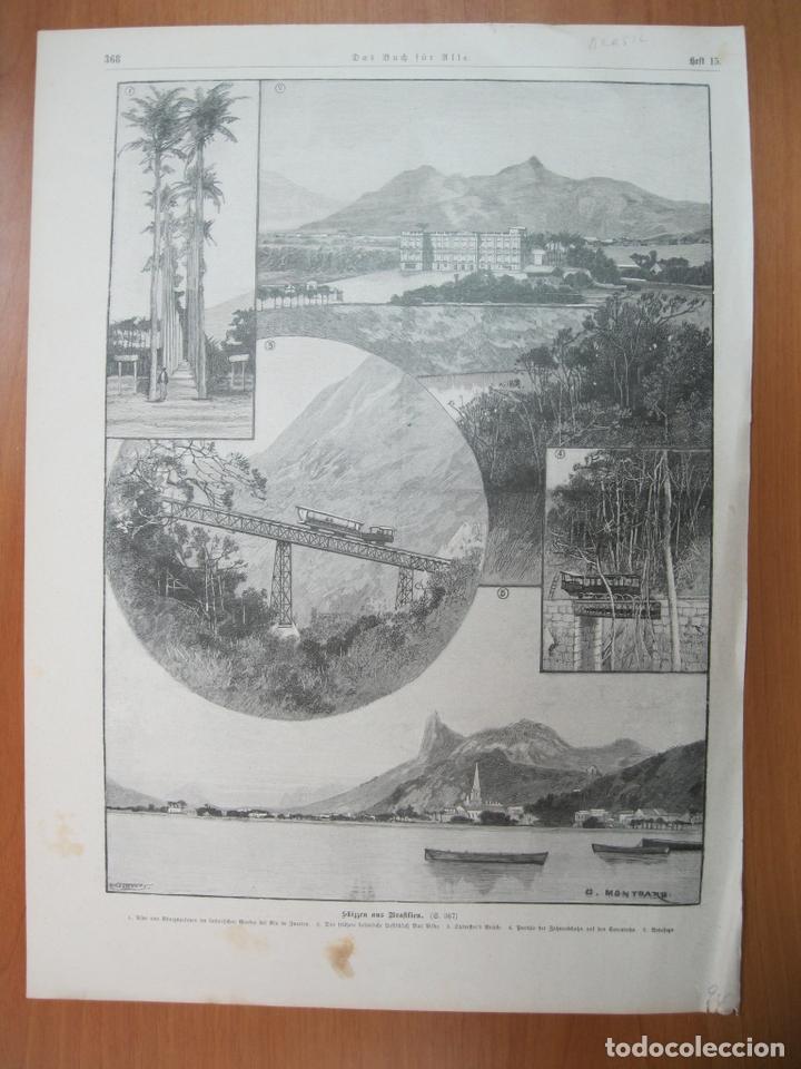 Coleccionismo: Vistas de Brasil, 1894 - Foto 1